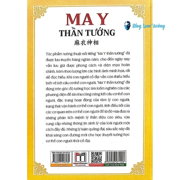 Sách Ma Y Thần Tướng