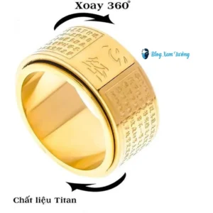 Nhẫn Xoay Bát Nhã Tâm Kinh, Nhẫn Xoay 360 Độ